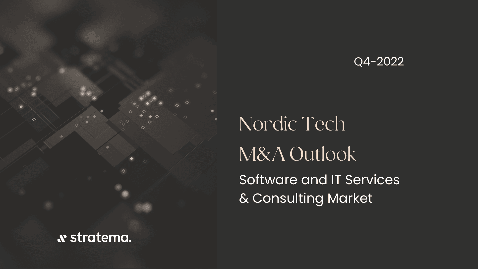 Nordic Tech M&A Outlook Q4 2022