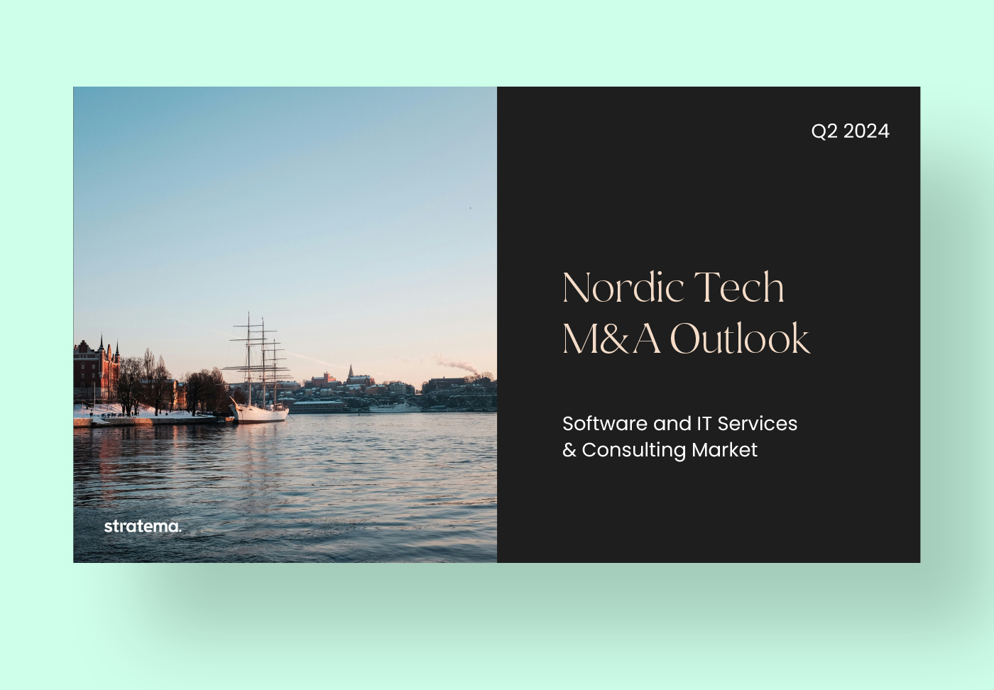 Markedsutsikter for M&A i nordisk teknologisektor Q2 2024