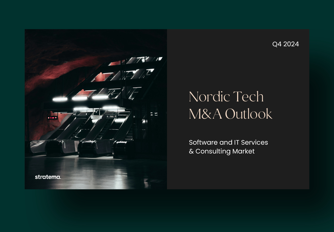 Markedsutsikter for M&A i nordisk teknologisektor Q4 2024