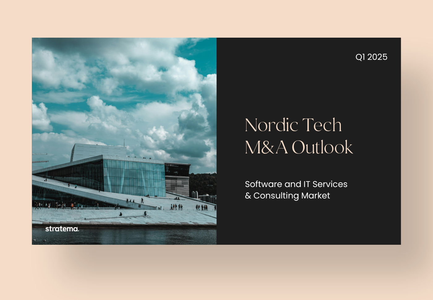 Markedsutsikter for M&A i nordisk teknologisektor Q1 2025