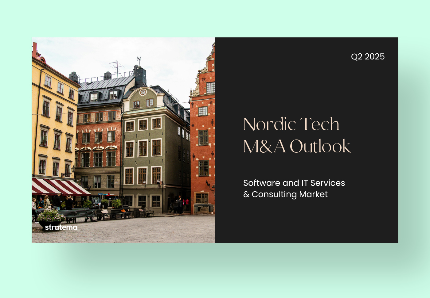 Markedsutsikter for M&A i nordisk teknologisektor Q2 2025